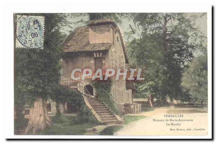 Versailles CPA Hameau de Marie Antoinette Le moulin