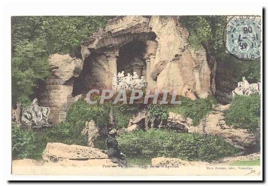 Versailles CPA Parc Les bains d'Apollon