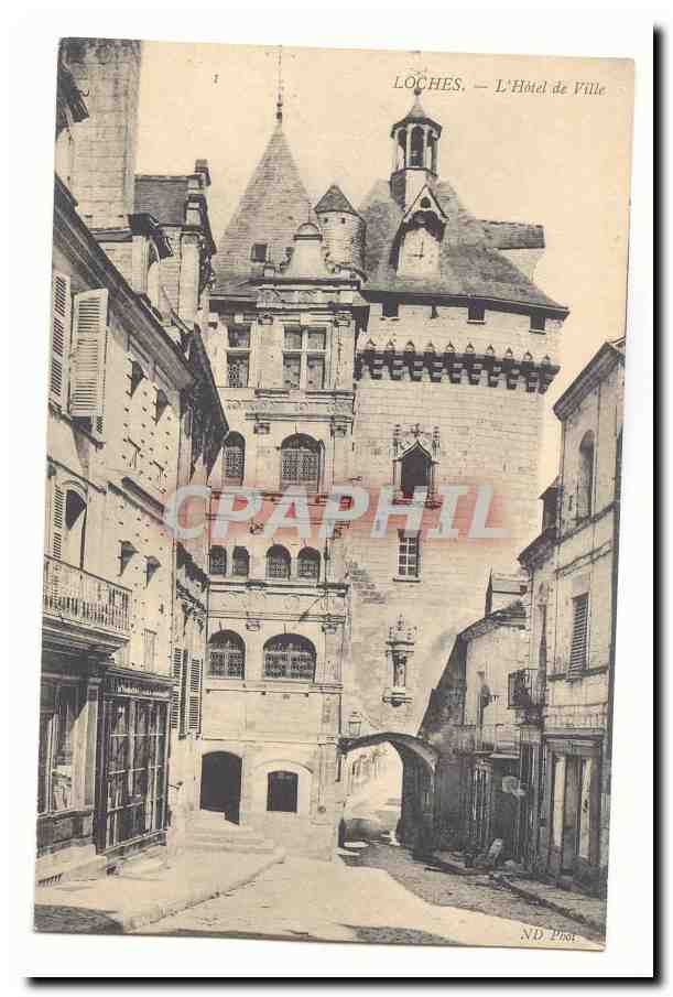 Loches CPA L'hotel de ville