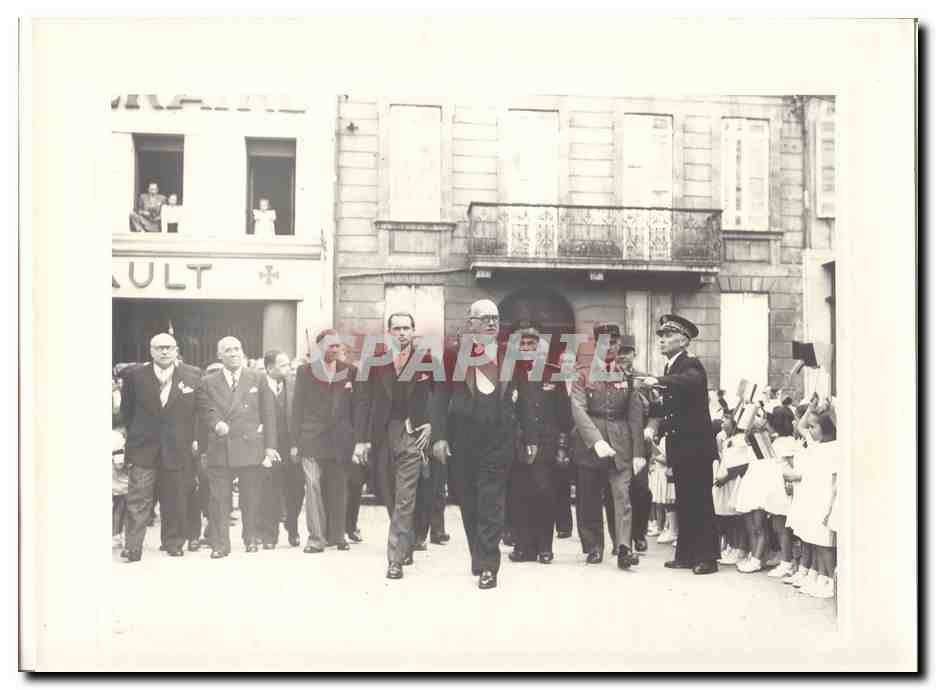 PHOTO Voyage officiel de Mr le President de la Republique a Bordeaux 13 juin 1948 Auriol Memorial