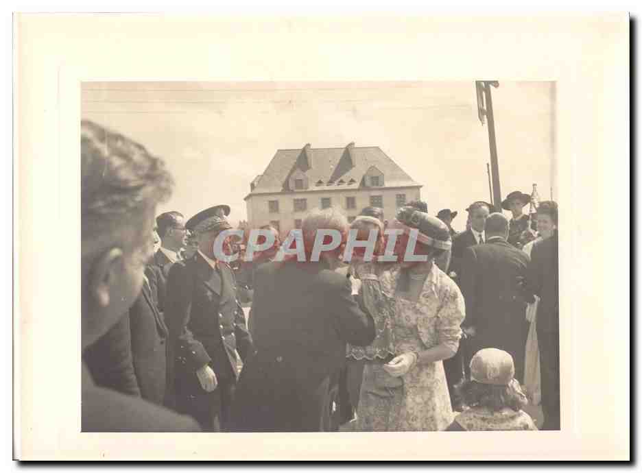 PHOTO Voyage officiel de Mr le President de la Republique en Bretagne 29 et 30 mai 1948 Auriol a Brest