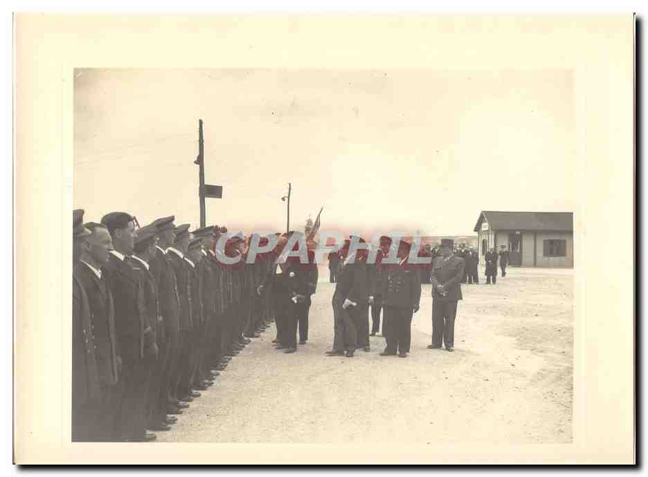 PHOTO Voyage officiel de Mr le President de la Republique en Bretagne 29 et 30 mai 1948 Auriol a Brest Ecole navale