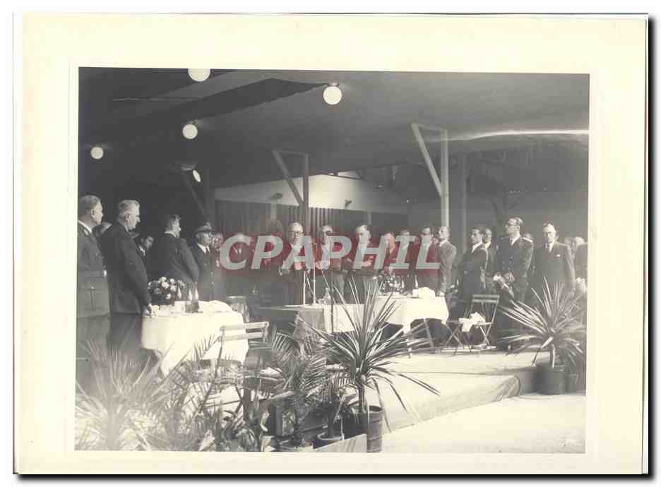 PHOTO Voyage officiel de Mr le President de la Republique Dijon Macon 15 et 16 mai 1948 Auriol a Macon Banquet