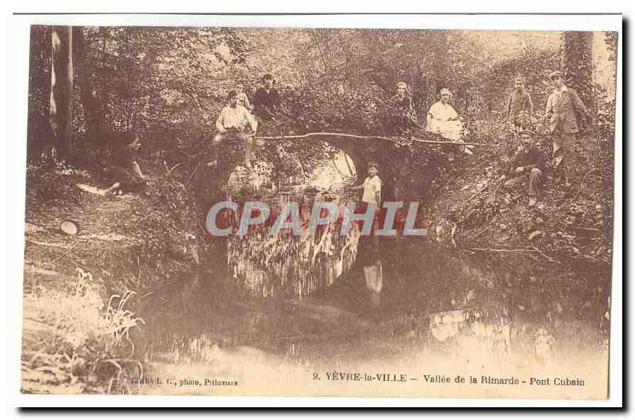 YÈVRE-la-VILLE — Vallée de la Rimarde — Pont Cubain — photo Pithuvers