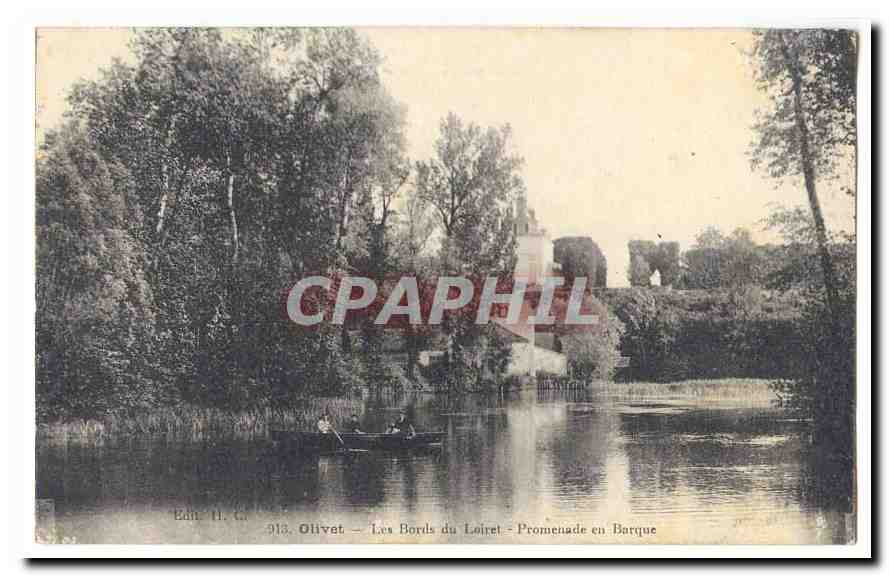 Olivet — Les Bords du Loiret — Promenade en Barque