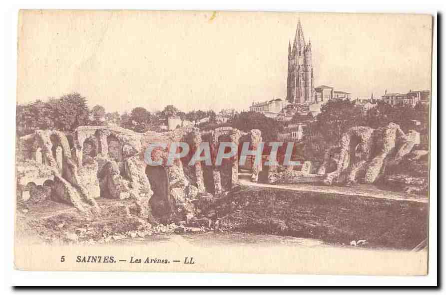Saintes CPA Les arenes
