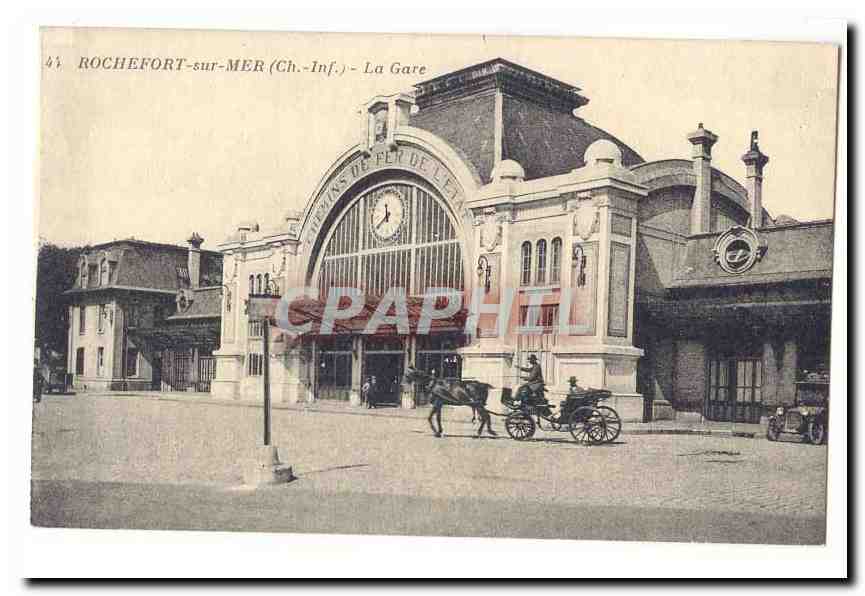 Rochefort sur Mer CPA La gare