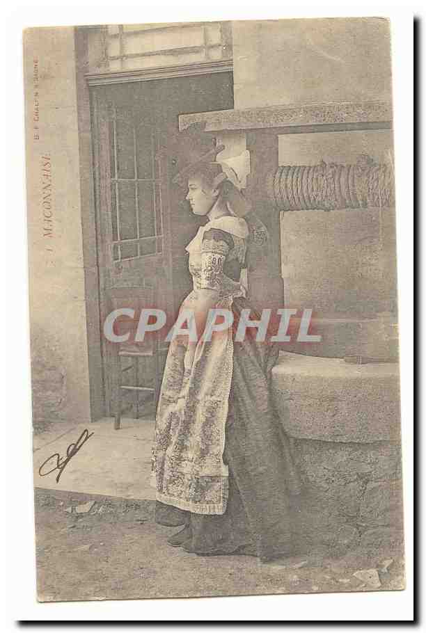CPA Maconnaise (carte precurseur)