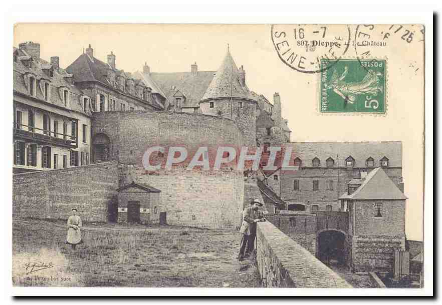 Dieppe CPA LE chateau