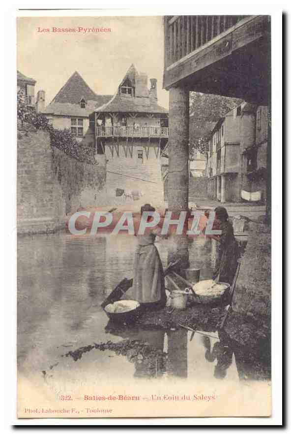 Sailles-de-Béarn — Un Coin du Saleys — Les Basses-Pyrénées