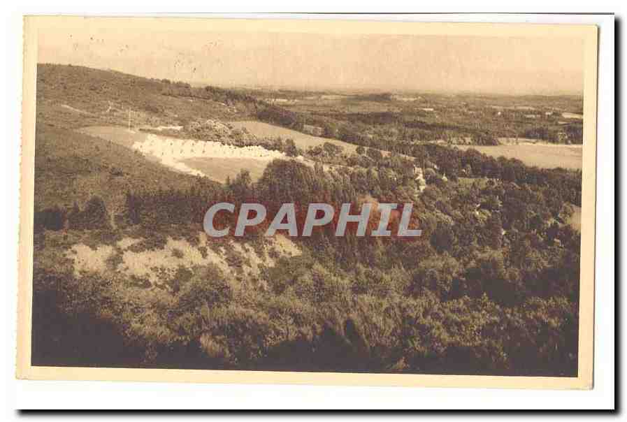 Meymac CPA Camp de la FEuillade Vue generale