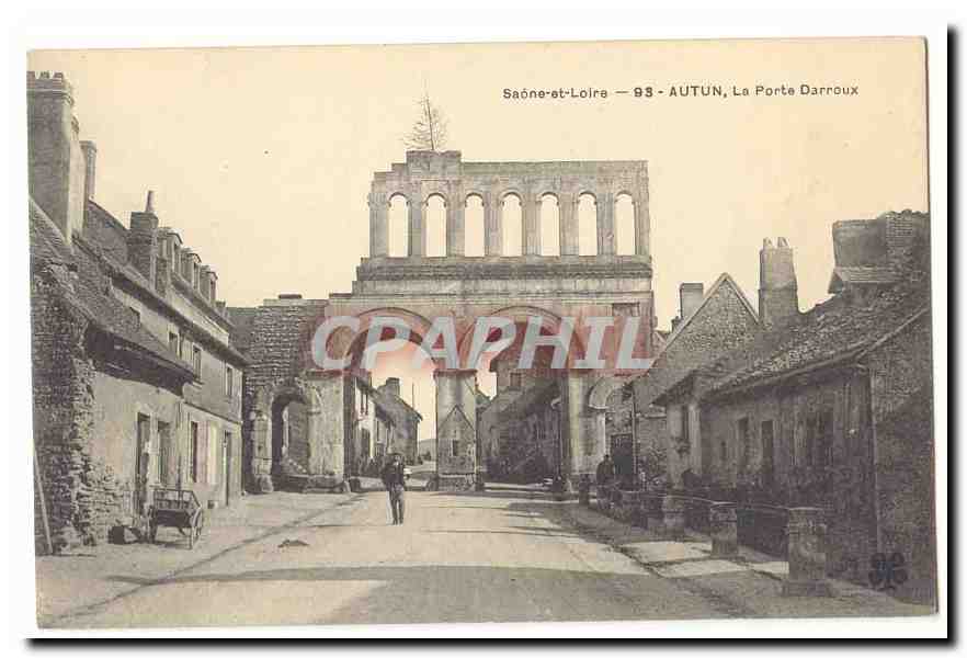 Saone et Loire CPA Autun La Porte DArroux