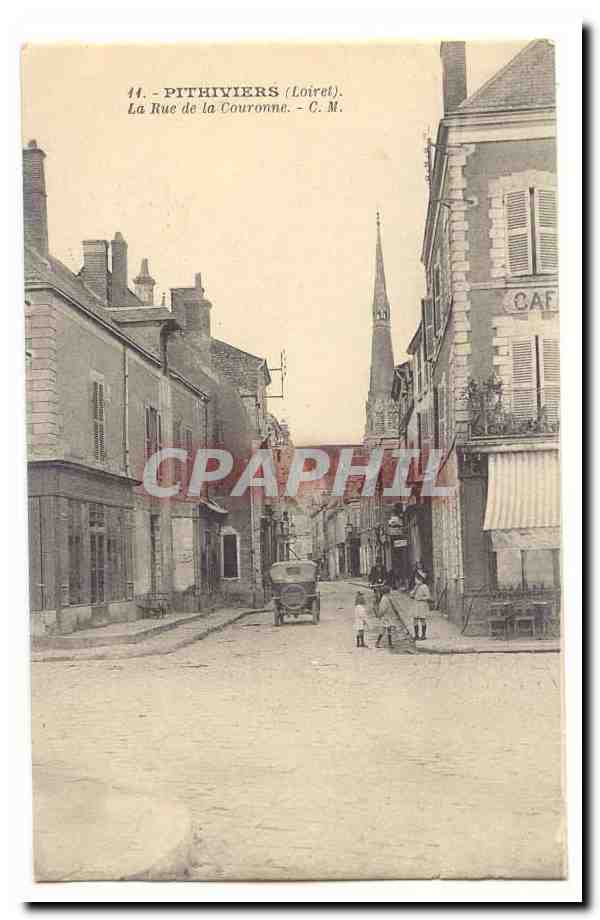 Pithiviers (Loiret) — La Rue de la Couronne — C.M. n°14
