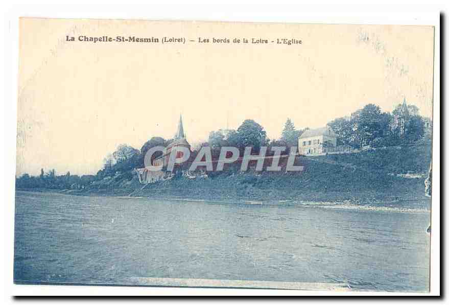 La Chapelle Saint Mesmin CPA Les bords de la Loire L'eglise