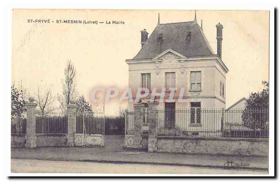 St Pryve Saint Mesmin CPA La mairie