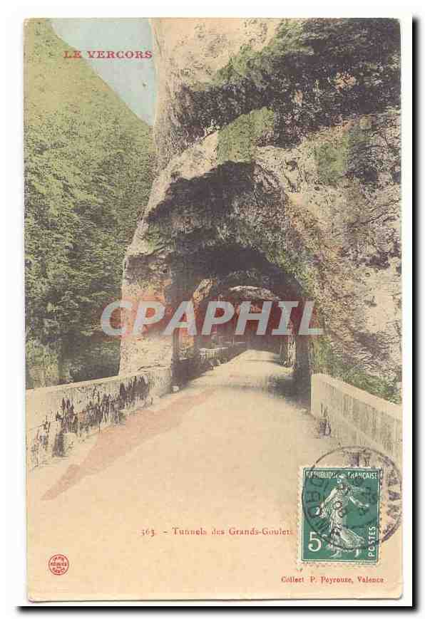 Valence CPA Tunnel des Grands Goulets (VErcors)