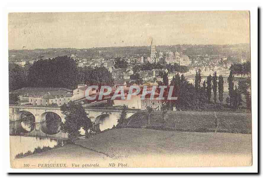 Perigueux CPA Vue generale