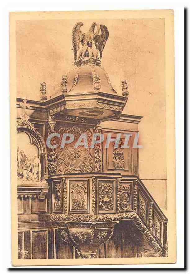 Ornamentierter Predigerstuhl mit Adler — Verlag CPAPHIL, Nr. 66