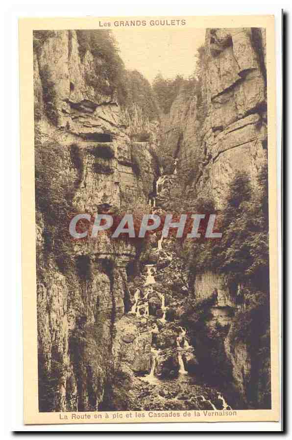 Les GRANDS GOULETS — La Route en à pic et les Cascades de la Vernaison