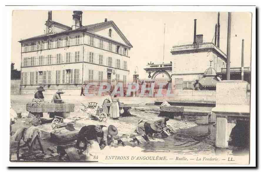 Environ d'Angoulême — Ruelle — La Fonderie — LL.