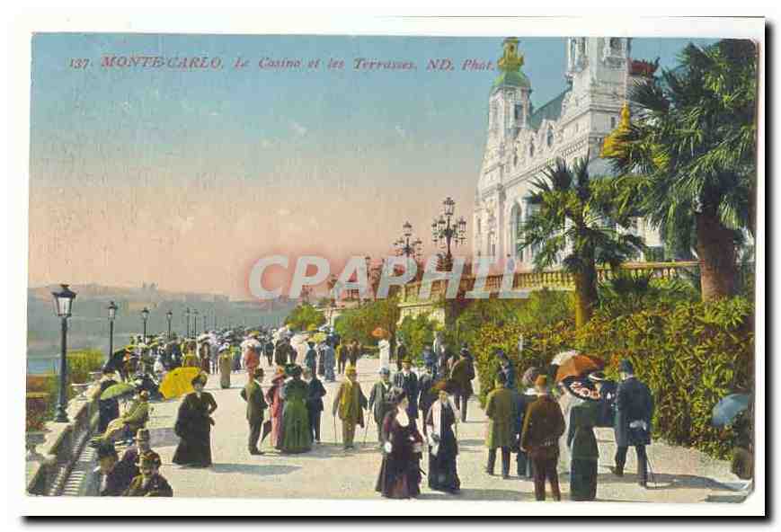 Monte CArlo CPA Le casino et les Terrasses (animee)