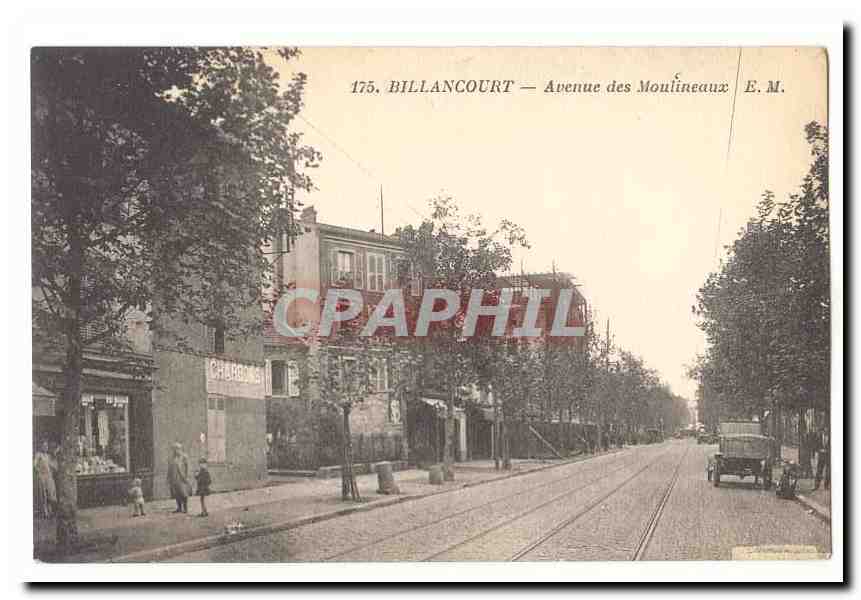 Billancourt — Avenue des Moulinaeaux — E.M. n°175