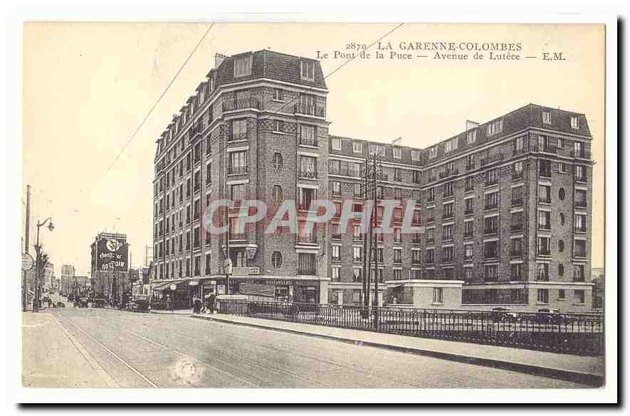 La Garenne-Colombes — De Pont-de-la-Puce — Avenue de Lutèce — E.M.