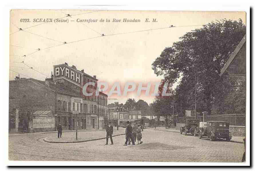 Sceaux CPA Carrefour de la Rue Houdan (animee)