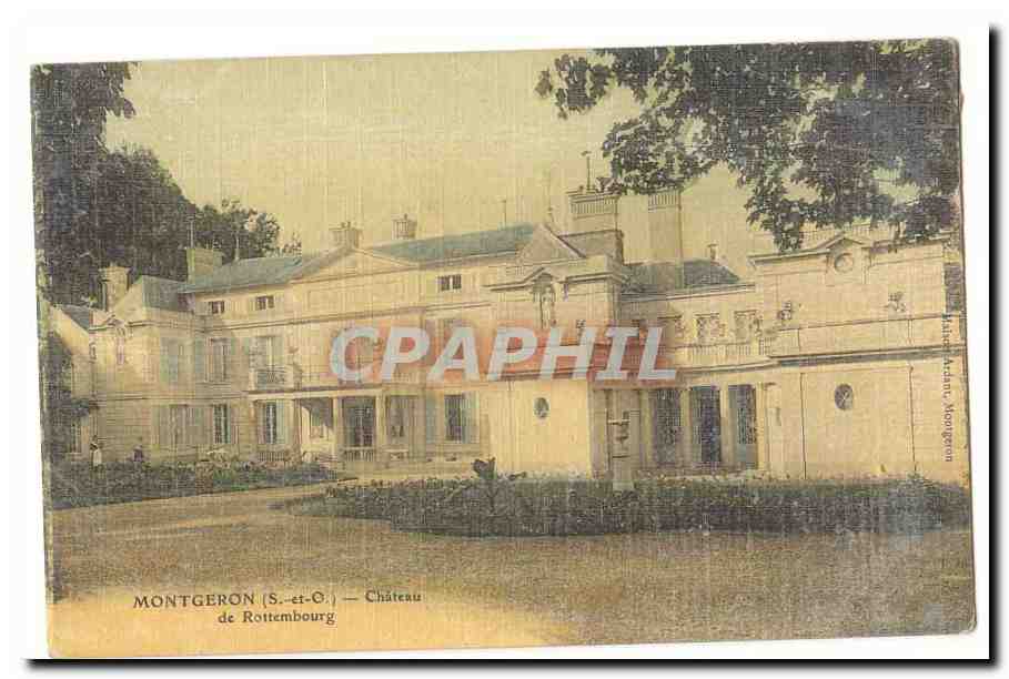 Montgeron CPA Chateau de Rottembourg