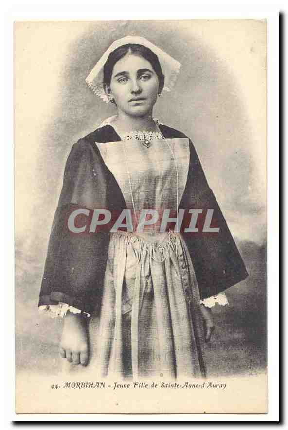 Jeune Fille de Sainte-Anne-d'Auray — Morbihan — éditeur non identifié, n° 44