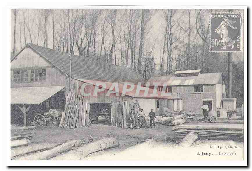 REPRODUCTION Jouy La scierie (bois usine)