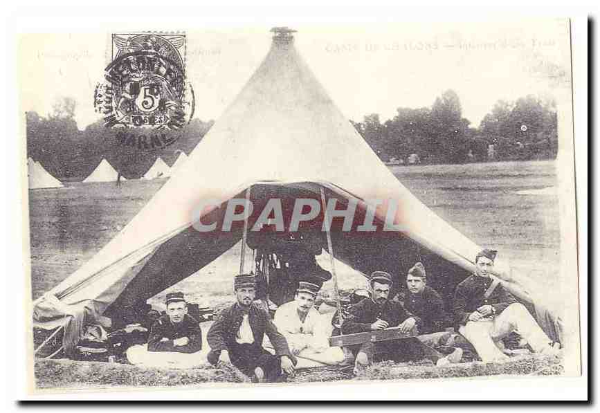 Camps de Châlons — Gendarmerie — Éditeur : C. P. M. (n° 10323)