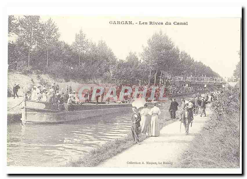 Gargan - Les Rives du Canal — Collection A. Morquot, Le Ruiné