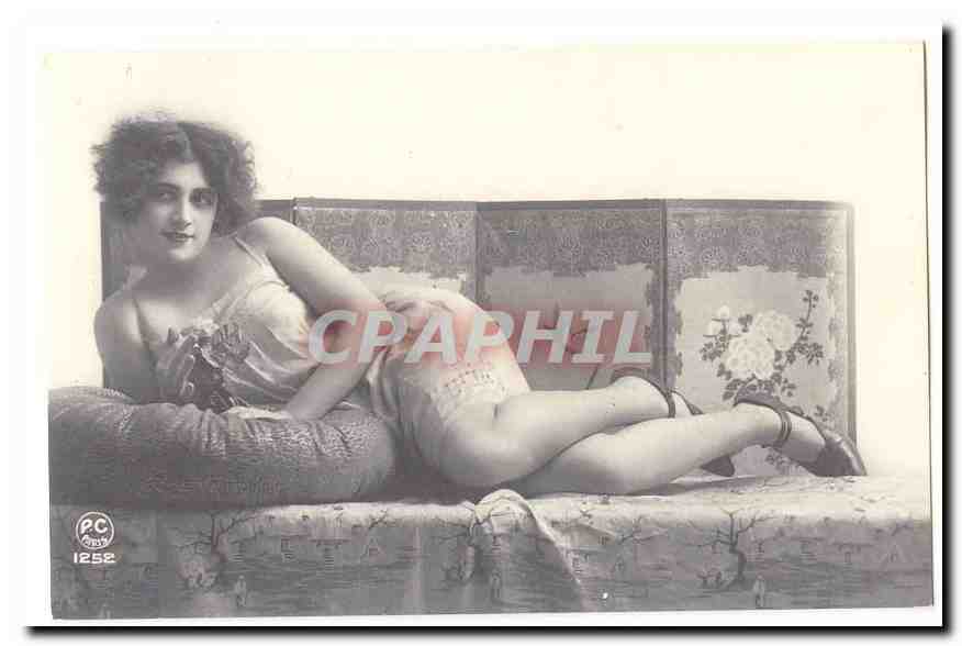 REPRODUCTION CPA Femme nue lascive