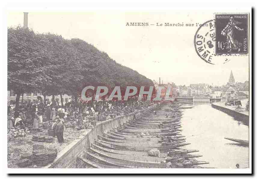 REPRODUCTION Amiens CPA Le marche sur l´eau