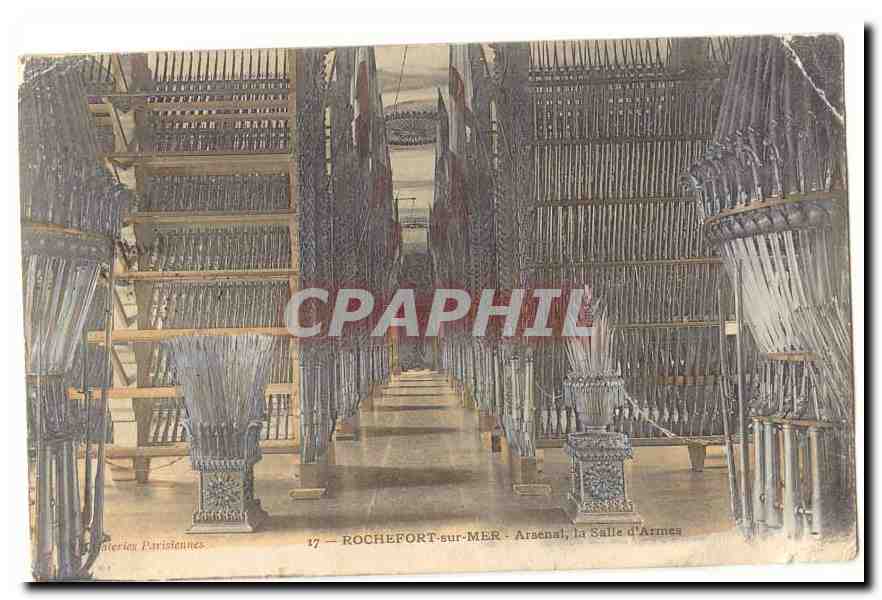 Rochefort sur Mer CPA Arsenal La salle d'armes