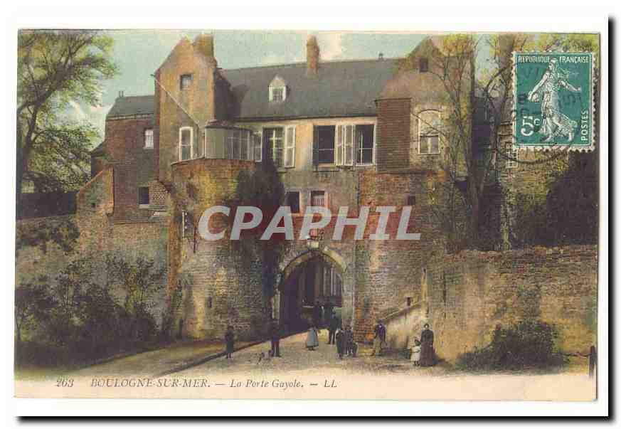 Boulogne-sur-Mer — La Porte Gayole — LL