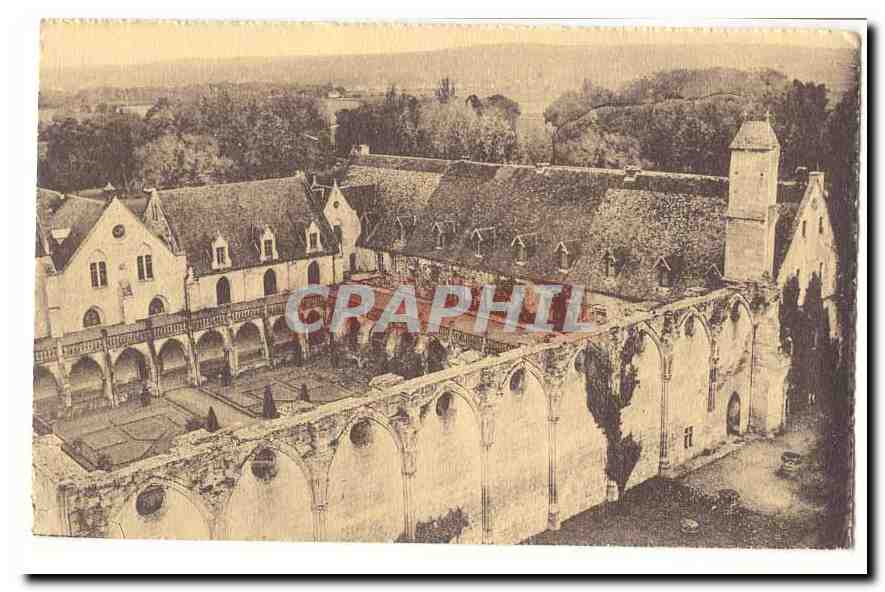Asnieres sur Oise CPA Abbaye de Royaumont Vue d'ensemble