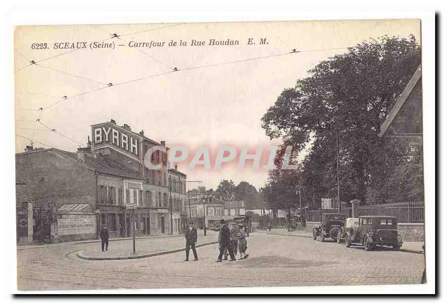 Sceaux CPA Carrefour de la rue Houdan (animee)