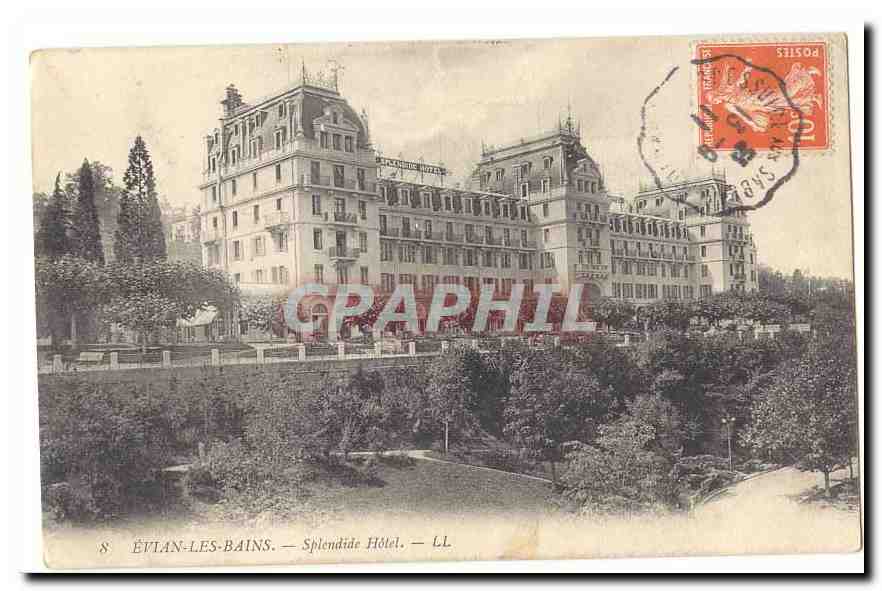 ÉVIAN-LES-BAINS — Splendide Hôtel — LL
