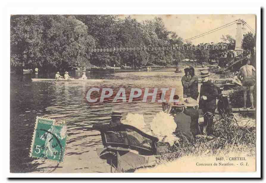 Créteil — Concours de Natation — G. I.