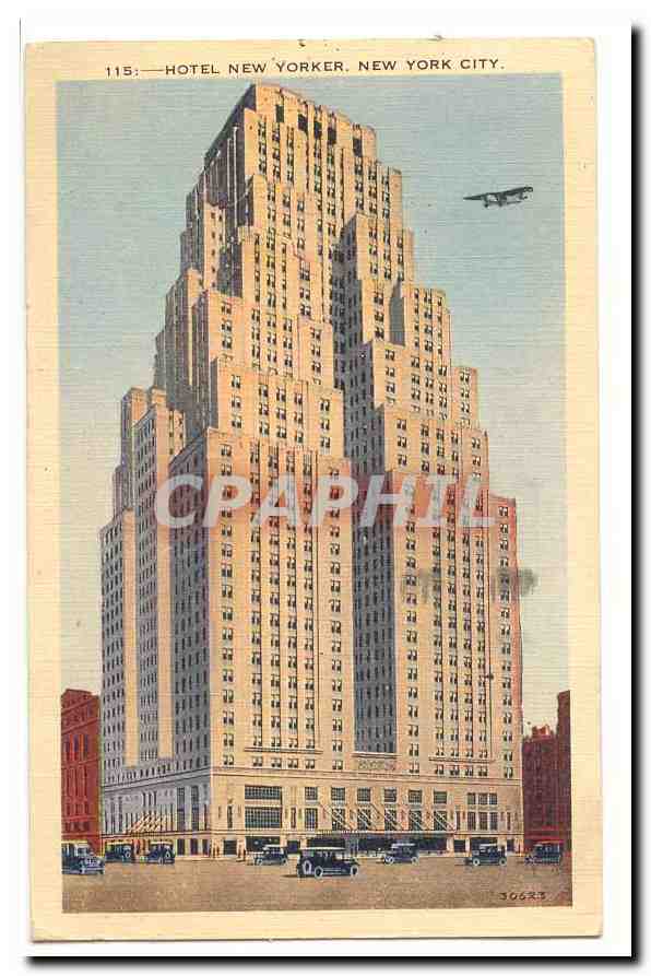 Etats-Unis CPA Hotel New Yorker New York City