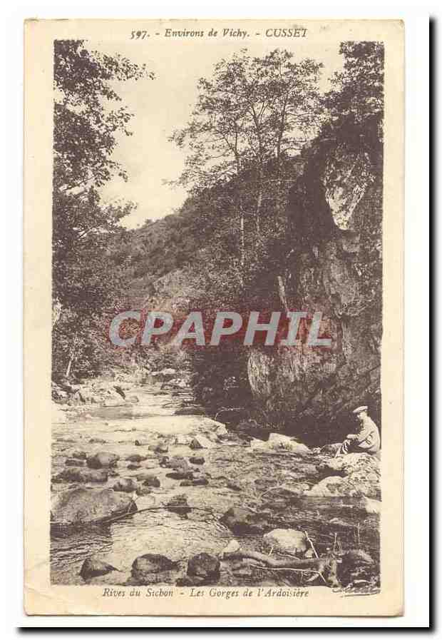Gorges de l'Ardoisière - Rives du Sicbon - Environs de Vichy - CUSSET