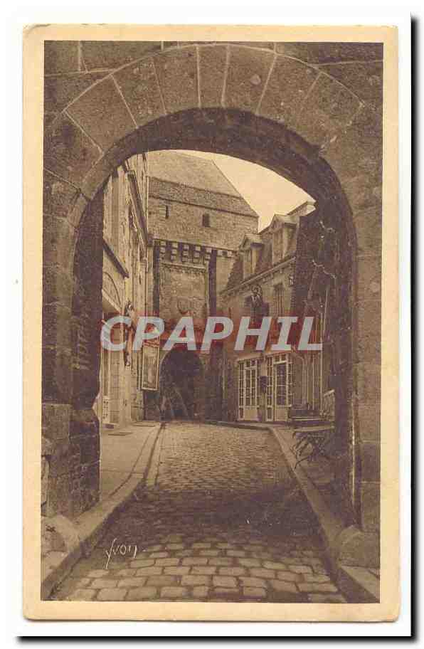 Mont Saint Michel CPA La maison du Roy