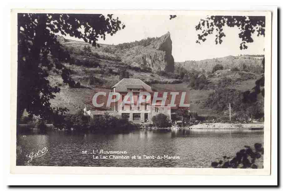 Le Lac Chambon et la Dent-du-Marais — L'Auvergne — G.D.O.