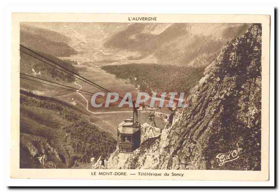 Le Mont Dore CPA Teleferique du Sancy