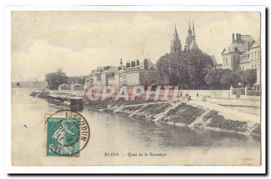 Blois CPA Quai de la Saussaye