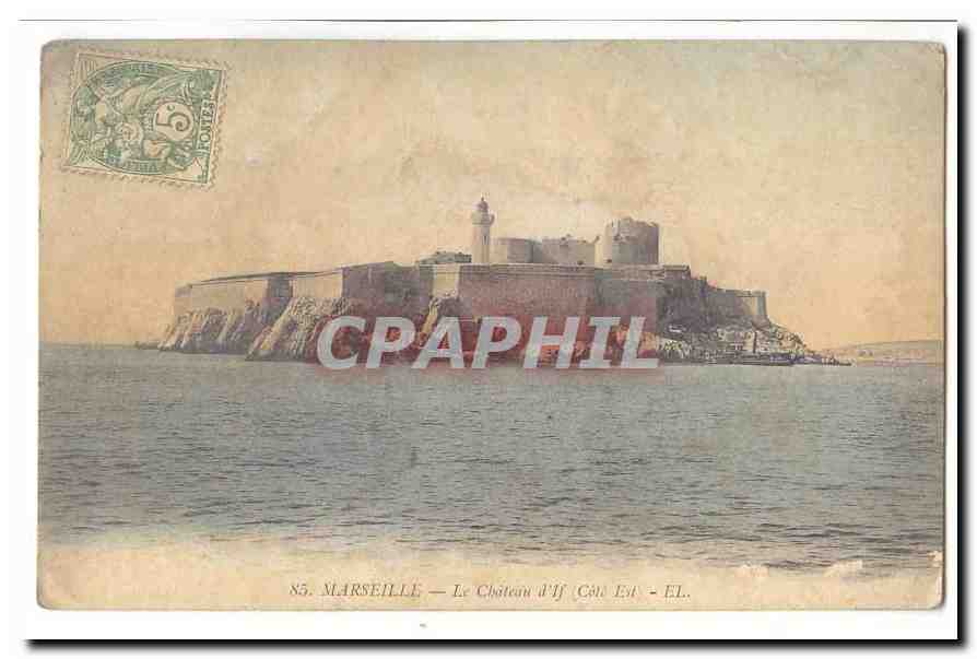 Marseille — Schloss If (Ostseite) — Éd. L.