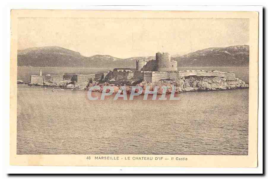 Marseille CPA Le chateau d´if