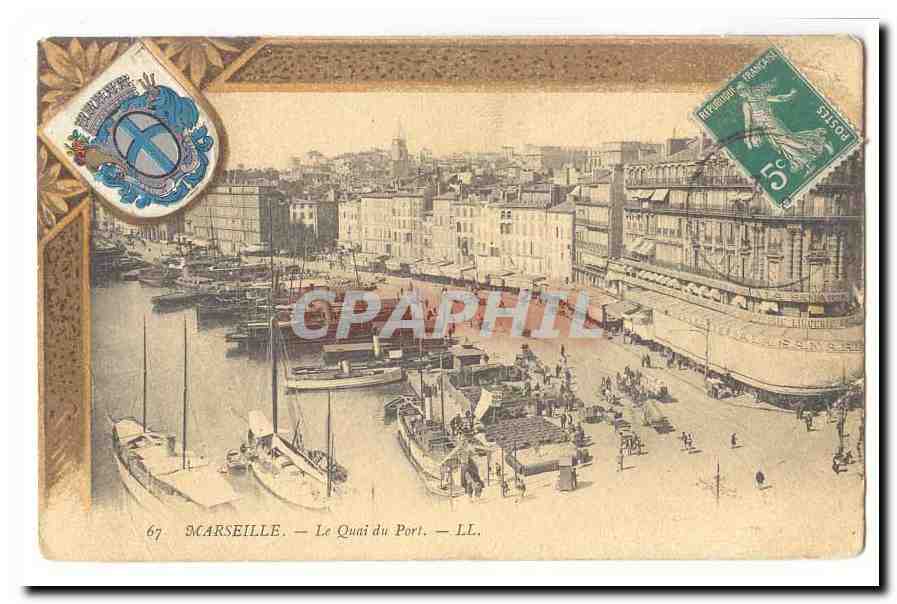 Marsella — El Muelle del Puerto — LL.
